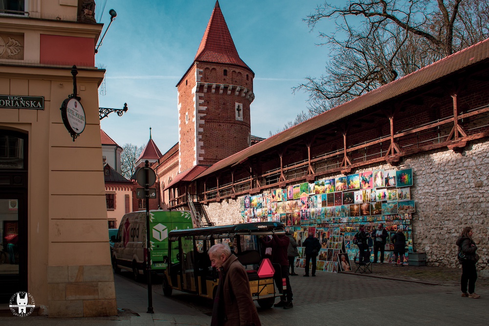Krakow City Defence Wall, Florianska Gate