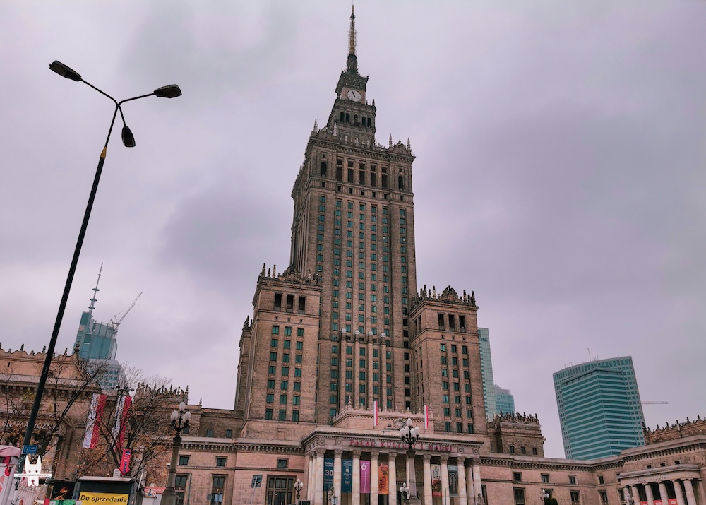 palace of culture and science Warsaw 